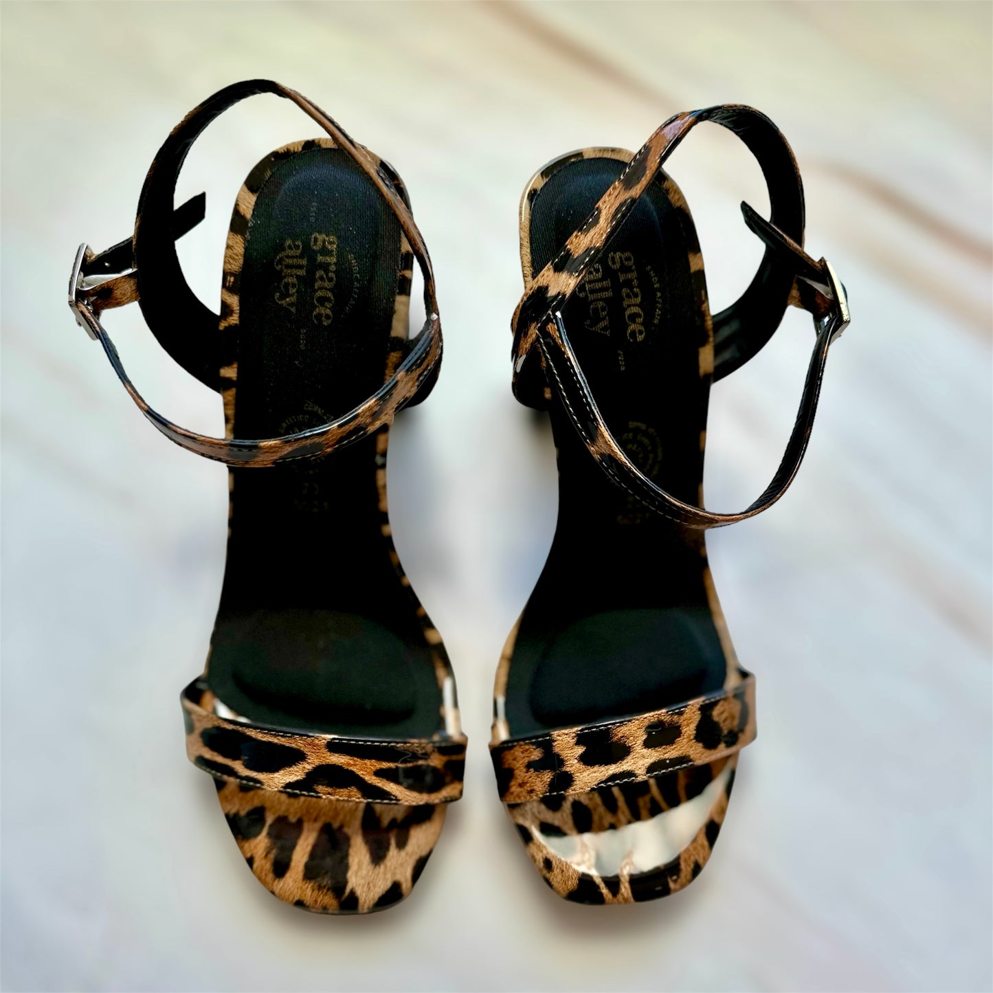 Zapatilla Charol Leopardo 5021